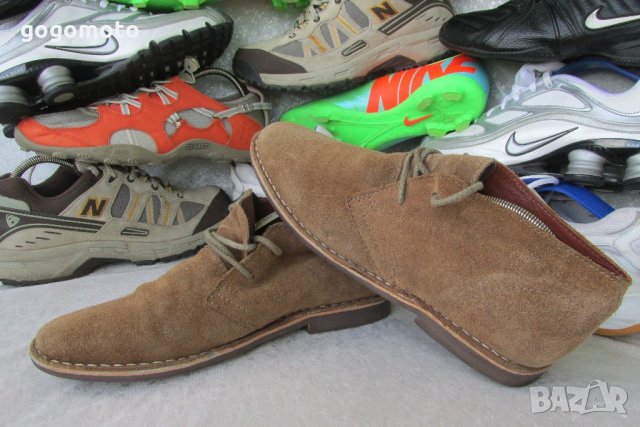 RED TAPE SUEDE LEATHER LACE UP BOOTS original, кларкове 100% естествен велур , N- 43 - 44,, снимка 6 - Ежедневни обувки - 21931959