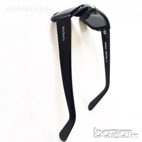 Нови Max Co!оригинални! дамски слънчеви очила Макс и Ко черни, снимка 2 - Слънчеви и диоптрични очила - 15367782