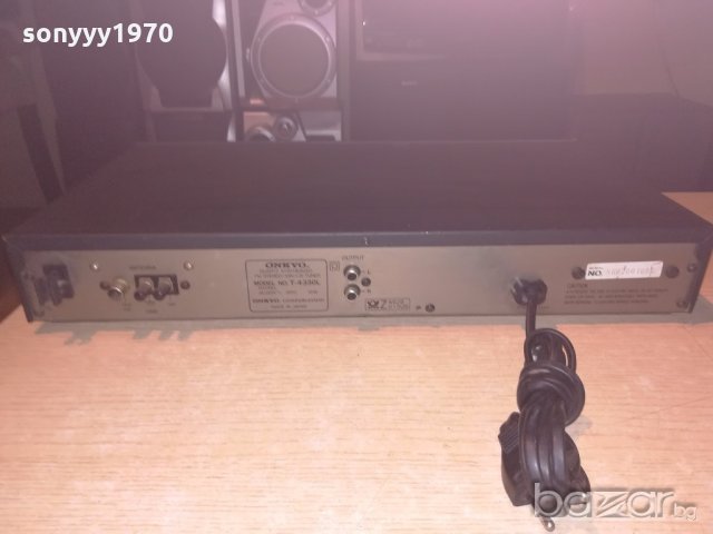 onkyo t4330l-tuner-made in japan-внос швеция, снимка 11 - Ресийвъри, усилватели, смесителни пултове - 20129158