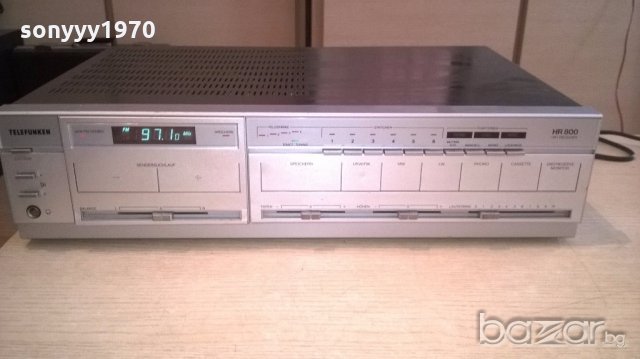 telefunken hr 800 receiver-внос швеицария &
