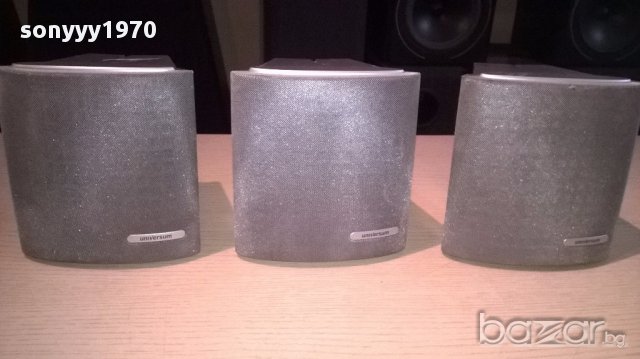 Universum-3х100watts/6ohms-3бр-колони 15/15/15см-внос швеицария, снимка 4 - Ресийвъри, усилватели, смесителни пултове - 12947560