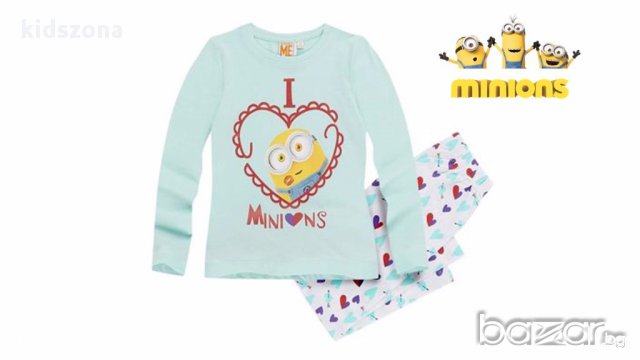 Нова цена! Детска пижама д. р. Minions за 6, 8 и 10 г. за момиче, снимка 3 - Детски пижами - 15903256