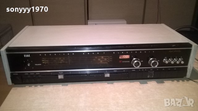 &Elac 2300t receiver-made in west germany-внос швеицария, снимка 3 - Ресийвъри, усилватели, смесителни пултове - 25181568