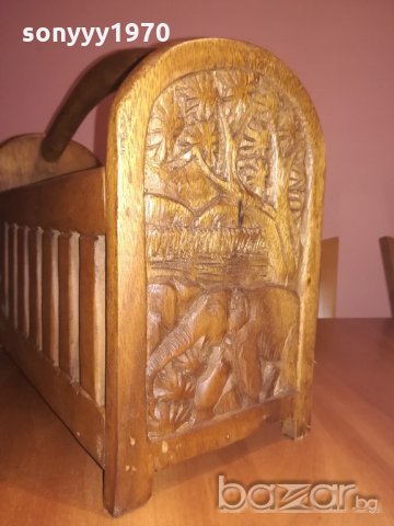 ретро колекция с дърворезба-40х38х20см-внос швеицария, снимка 9 - Колекции - 20936724