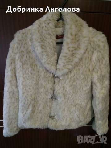 Дамско зимно палто с косъм, снимка 1 - Палта, манта - 23016559