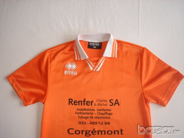 Errea,спортна оранжева тениска за момче, 146 см. 