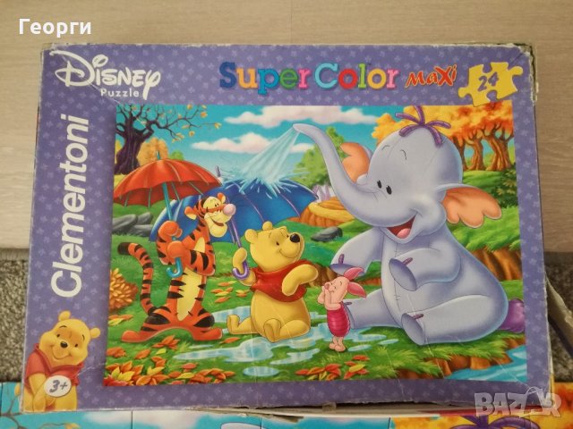 Пъзел Мечо Пух, Super Color Maxi, Clementoni 