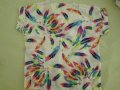 Лятна нова блуза с красиви цветни пера за 15 лева, снимка 4