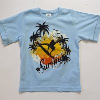 Тениска Surfing - 104 и 110 см, снимка 1 - Детски тениски и потници - 8108179