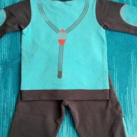 Бебешки комплект за момче от две части + блузка с дълъг ръкав, снимка 2 - Комплекти за бебе - 15911285