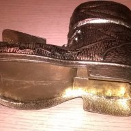 Златната обувка-14/11/6см-made in spain-мед/месинг-внос швеицария, снимка 11 - Колекции - 13904027