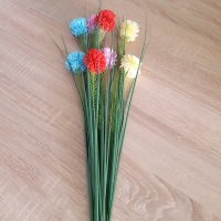 Изкуствен стрък карамфили за аранжиране и декорация 74см, снимка 7 - Изкуствени цветя - 24478758