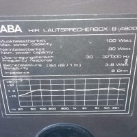 saba b4800 hi-fi 100w/8ohm-тонколони-внос швеицария, снимка 11 - Тонколони - 18930464
