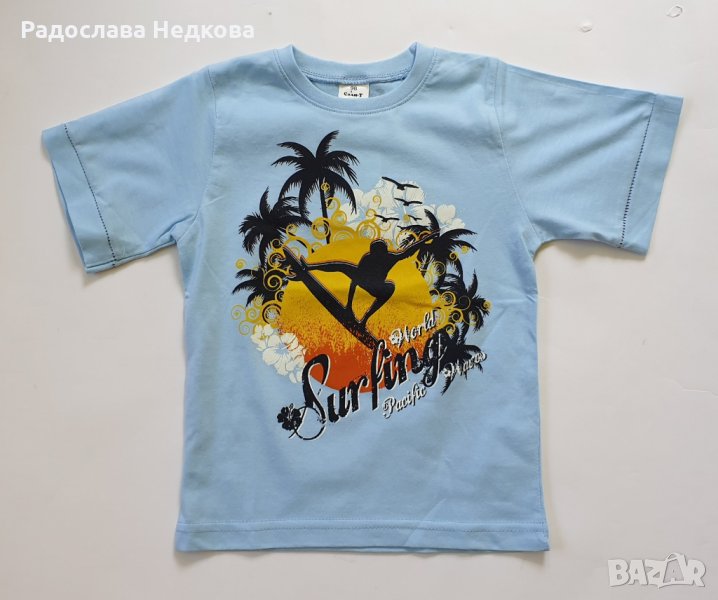 Тениска Surfing - 104 и 110 см, снимка 1