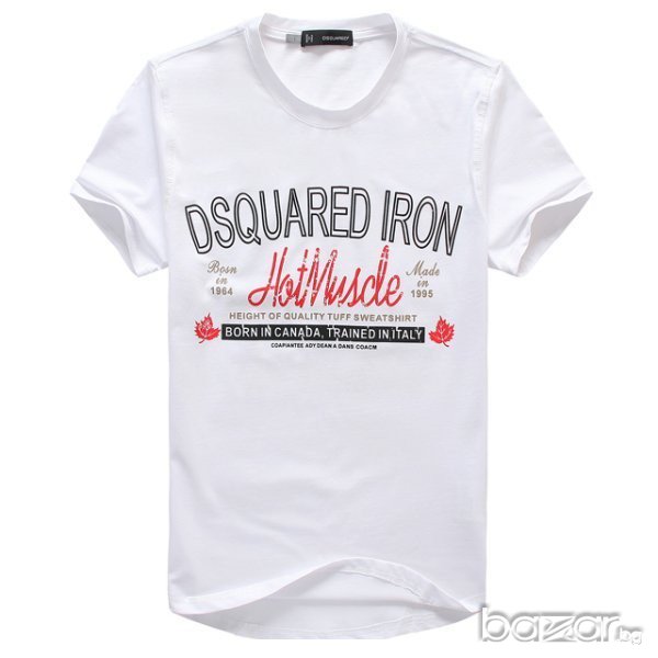 DSQUARED D2 IRON HOT MUSCLE PRINT Мъжка Тениска size S, снимка 1