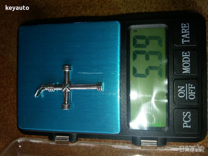 Уникално Сребърно кръстче проба 925, снимка 1