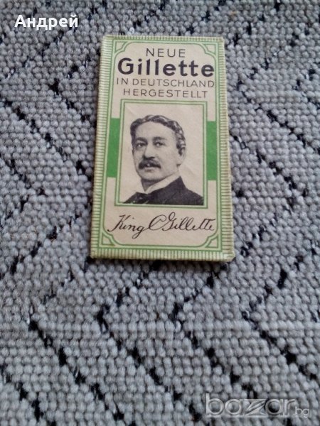 Бръснарско ножче GILLETTE, снимка 1