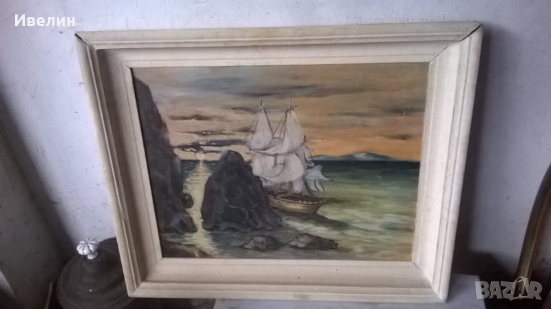 картина-морски пейзаж, снимка 1