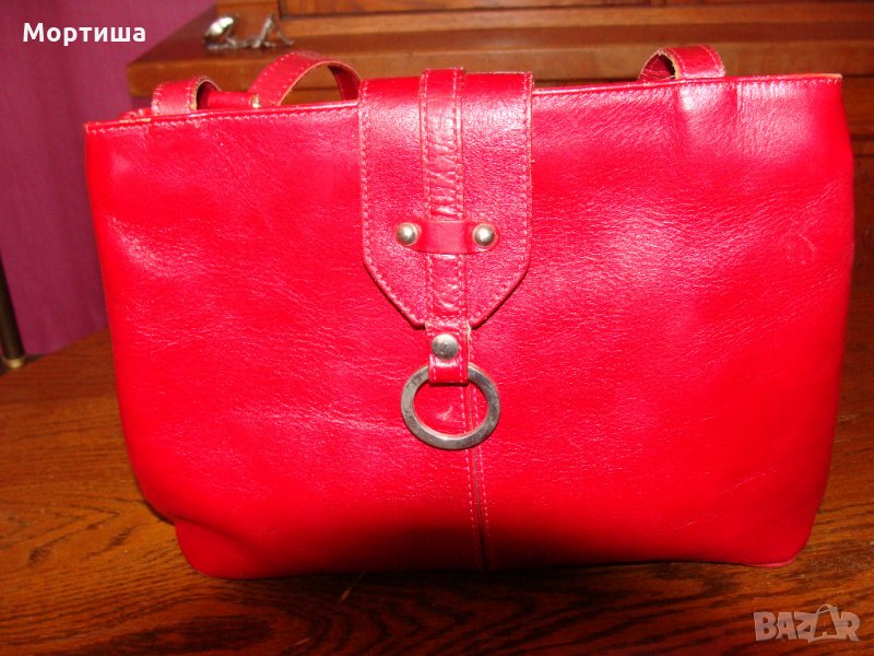  Чанта естествена кожа РАЗПРОДАЖБА, снимка 1