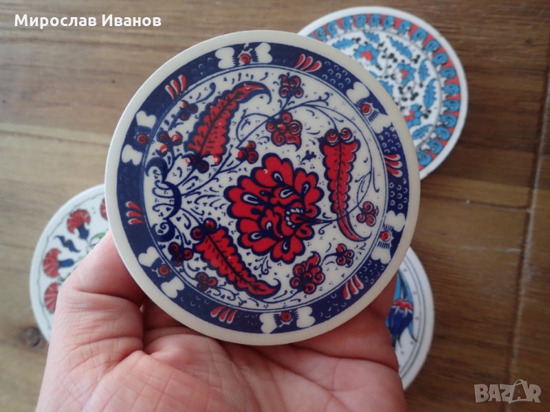 подложки за горещи чаши от керамика , снимка 1