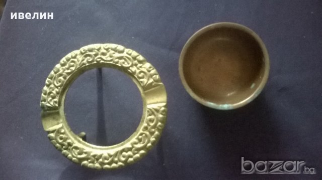 бронзов пепелник, снимка 5 - Антикварни и старинни предмети - 20323668