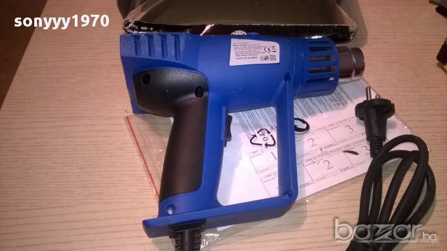 поръчан-Rtr-нов пистолет за горещ въздух-в кутия, снимка 4 - Други инструменти - 16495469