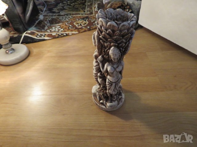 Стар свещник с голи богини, еротика 18 + - за екзотична обстановка във вашия дом офис, вила., снимка 6 - Декорация за дома - 25056830