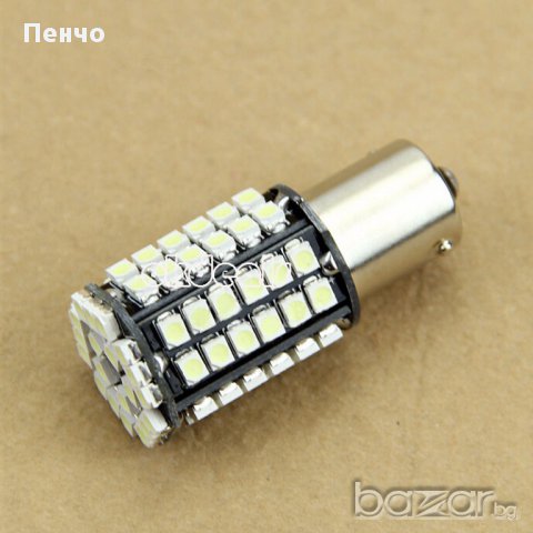 Диодни крушки за стопове с 80 диода /габарити, стоп светлини/ 80 Smd LED Bulb Lamp Light Ba15s P21w, снимка 8 - Аксесоари и консумативи - 8798929