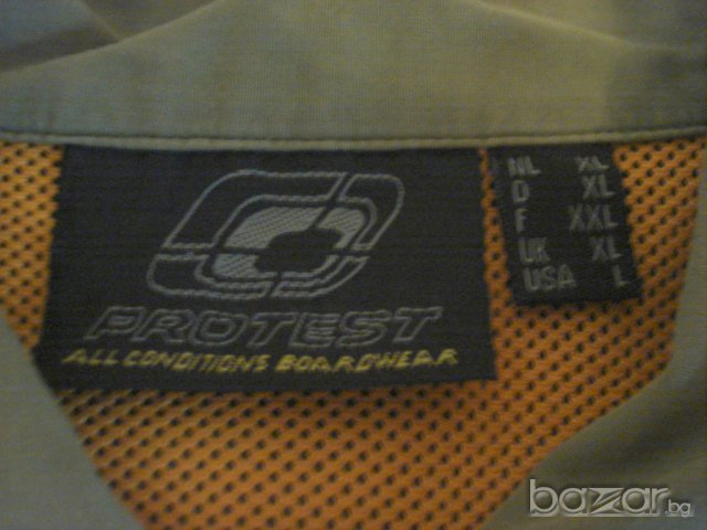 Продавам мъжка риза Protest, къс ръкав, снимка 3 - Ризи - 6429693
