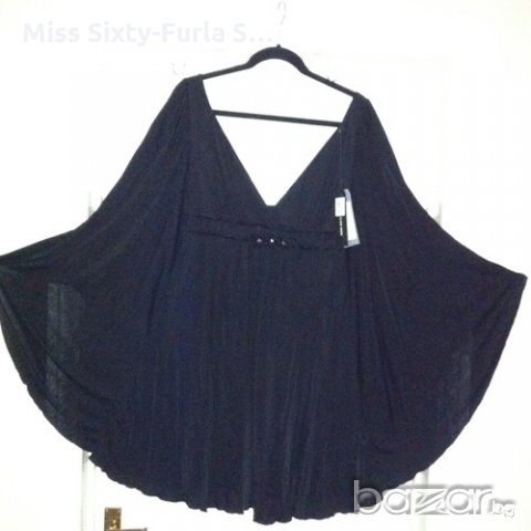 MISS SIXTY-нова черна рокля Мис Сиксти-XS/S и L/XL размер, снимка 9 - Рокли - 20564732