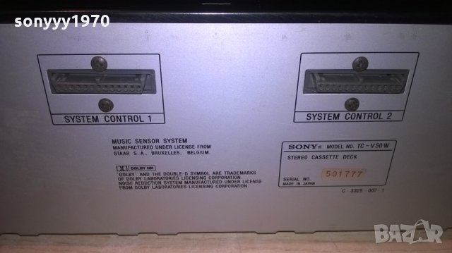 sony tc-v50w deck-made in japan-внос швеицария, снимка 18 - Декове - 23869808