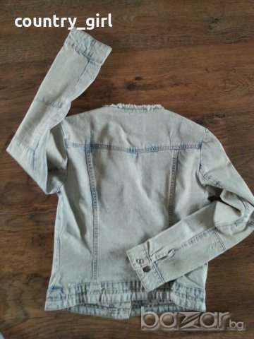 zara trafaluc - страхотно  дънково яке, снимка 10 - Якета - 20495445