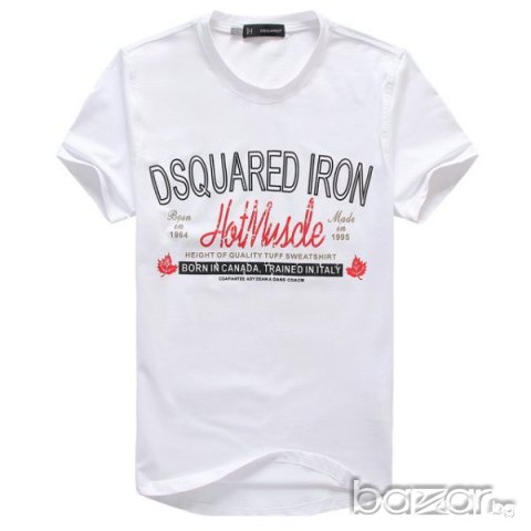 DSQUARED D2 IRON HOT MUSCLE PRINT Мъжка Тениска size S
