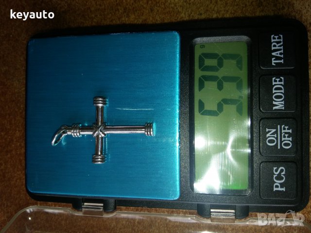 Уникално Сребърно кръстче проба 925