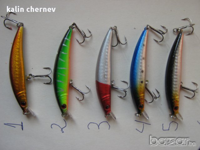 воблери 9см 7.5гр, снимка 2 - Такъми - 9786625