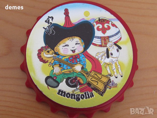 Автентичен магнит от Монголия-серия-18, снимка 3 - Колекции - 21136077