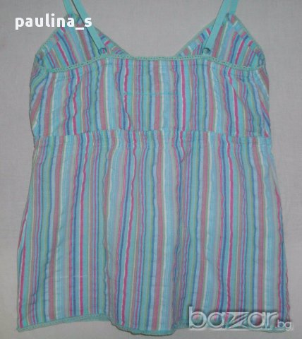 Два различни броя / XS / M / Памучен потник с бюстие "Оnly" и Цветен  , снимка 4 - Потници - 14388479