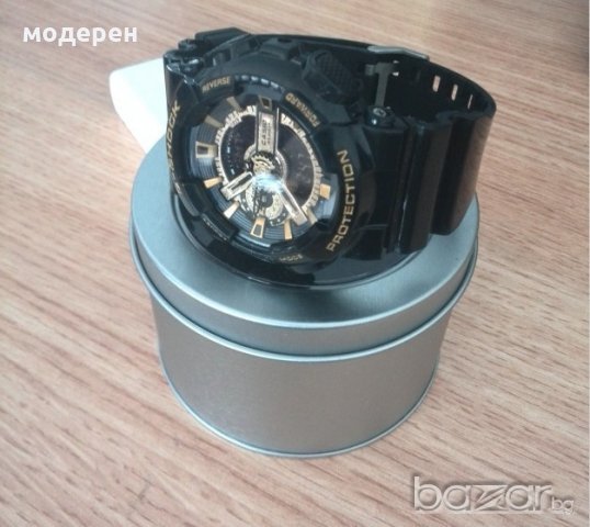 Продавам G SHOCK ga100 черно червен реплика, снимка 12 - Мъжки - 20231109