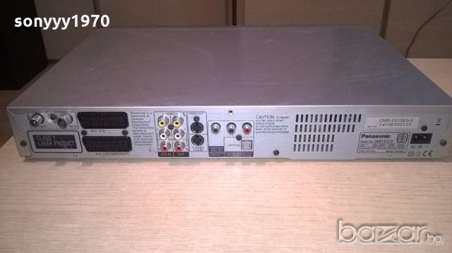 поръчано-panasonic dmr-es10 dvd recorder-за ремонт, снимка 11 - Ресийвъри, усилватели, смесителни пултове - 18414537