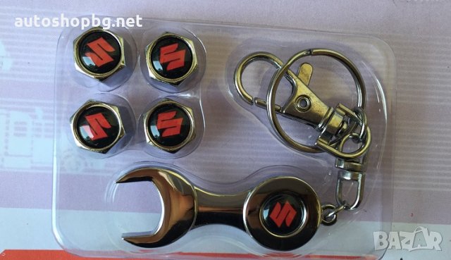 Ключодържател+капачки за винтили, снимка 3 - Аксесоари и консумативи - 26018532