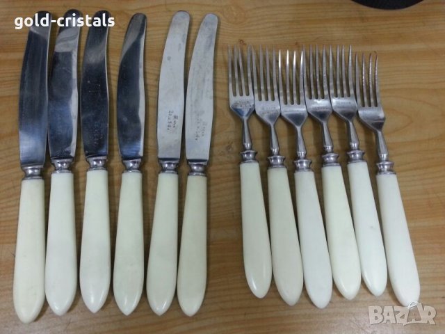  руски прибори за хранене ножове и вилици, снимка 4 - Антикварни и старинни предмети - 22669527