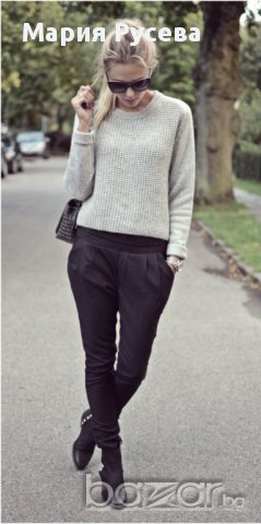 Черен панталон -размер S и M, снимка 5 - Панталони - 9728723