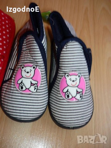 24/25н НОВИ Sandic kids Топлинки, обувки за вкъщи или за градината, снимка 3 - Бебешки обувки - 23069573