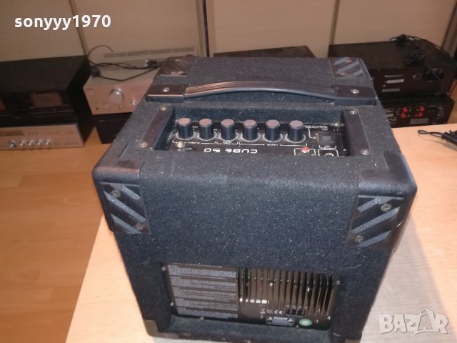 dj-tech professional cube50-29х27х27см-внос швеицария, снимка 4 - Ресийвъри, усилватели, смесителни пултове - 21636457