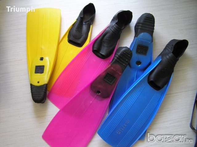 Маска за плуване и Плавници №33/34 , №35/36 , №38/40, снимка 2 - Водни спортове - 17640726