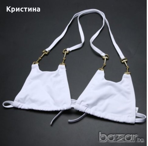 Бански Костюм с метални елементи, снимка 2 - Бански костюми - 20805679