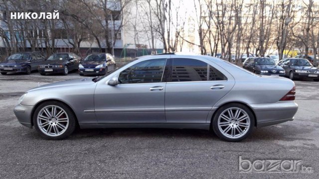 САМО НА ЧАСТИ Mercedes-Benz S 320 СИВ МАТ, снимка 5 - Автомобили и джипове - 18456634