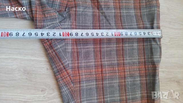 Кариран летен панталон около коляно, 3/4, снимка 3 - Панталони - 14683954