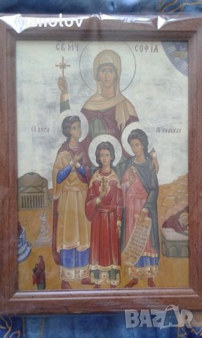 ИКОНА В РАМКА, снимка 5 - Икони - 19156586