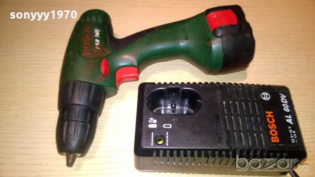 bosch 9.6v-винтоверт+зарядно+батерия-внос швеицария, снимка 10 - Винтоверти - 11061340